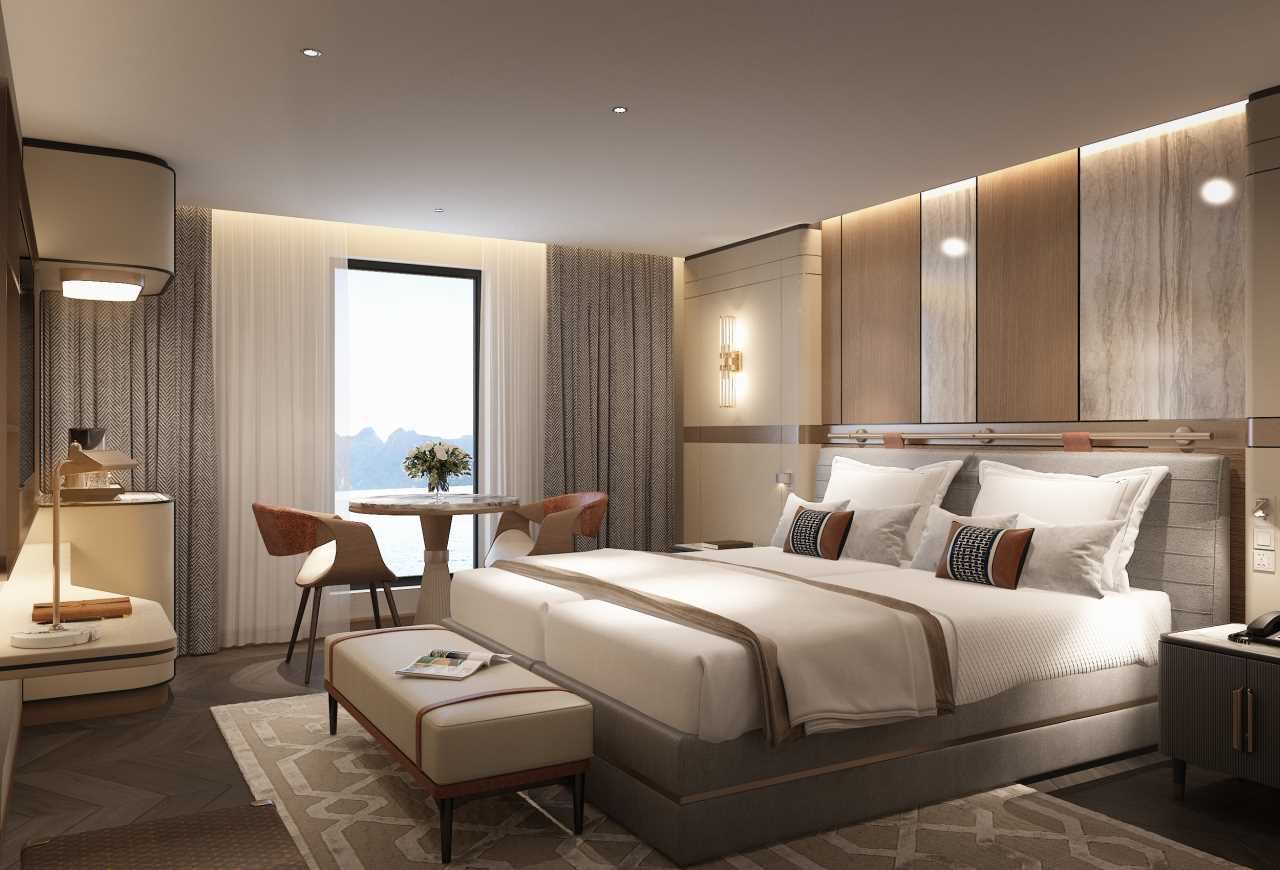 Essence Grand (La Siesta Superyacht) en Halong