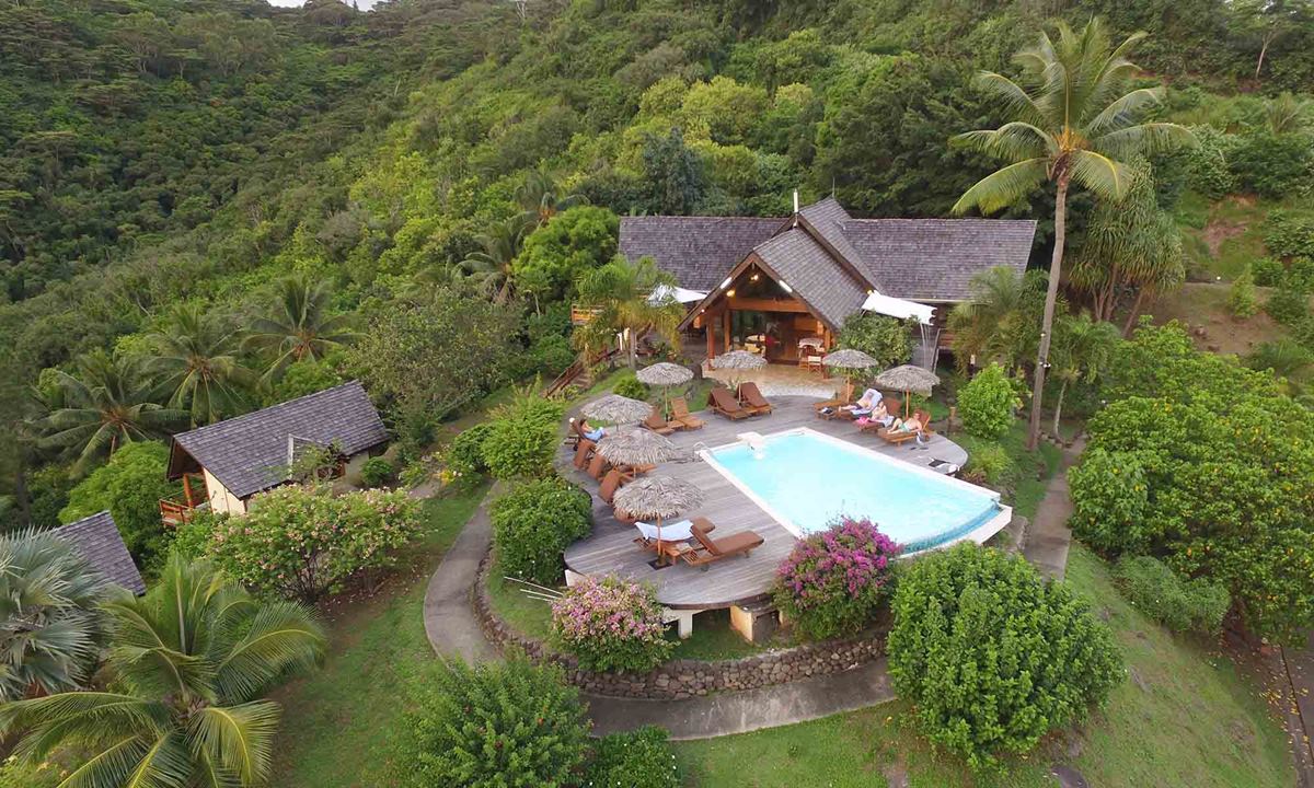 Hôtel Hiva Oa Hanakee Lodge | LAT.40