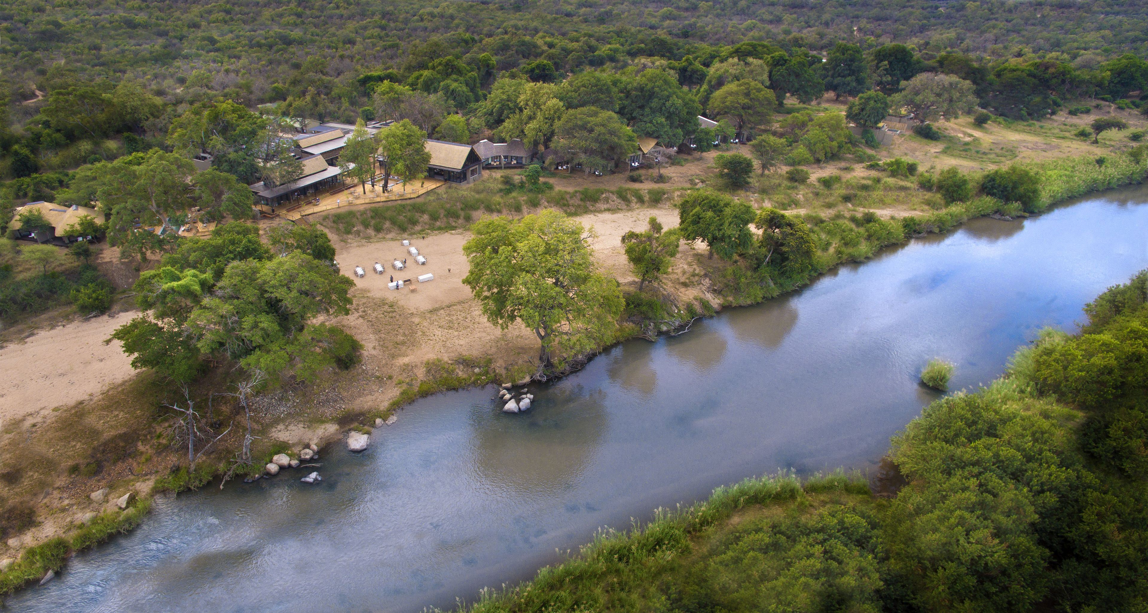 Lion Sands River Lodge en su destino