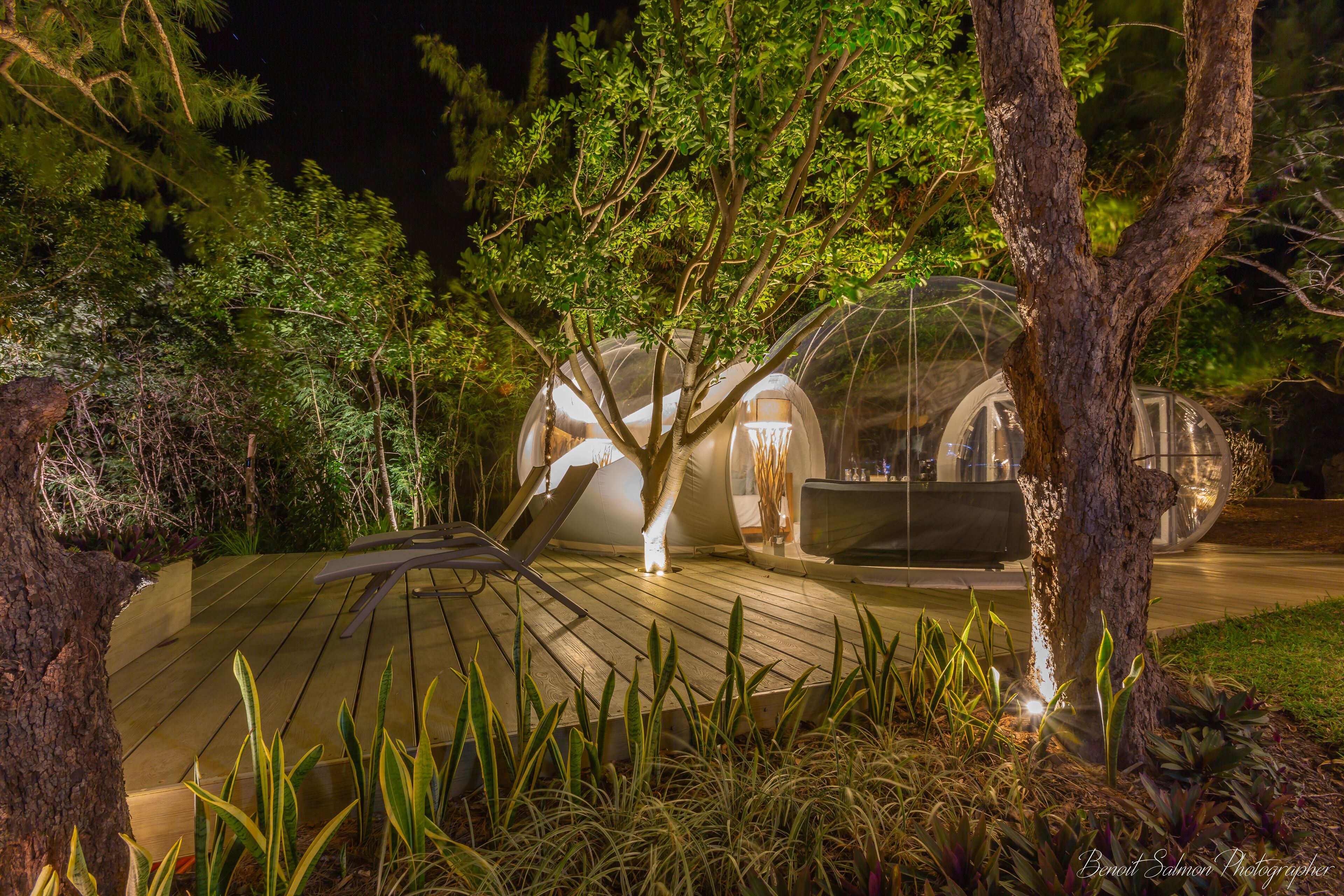 Bubble Lodge Ile aux Cerfs en Isla Mauricio