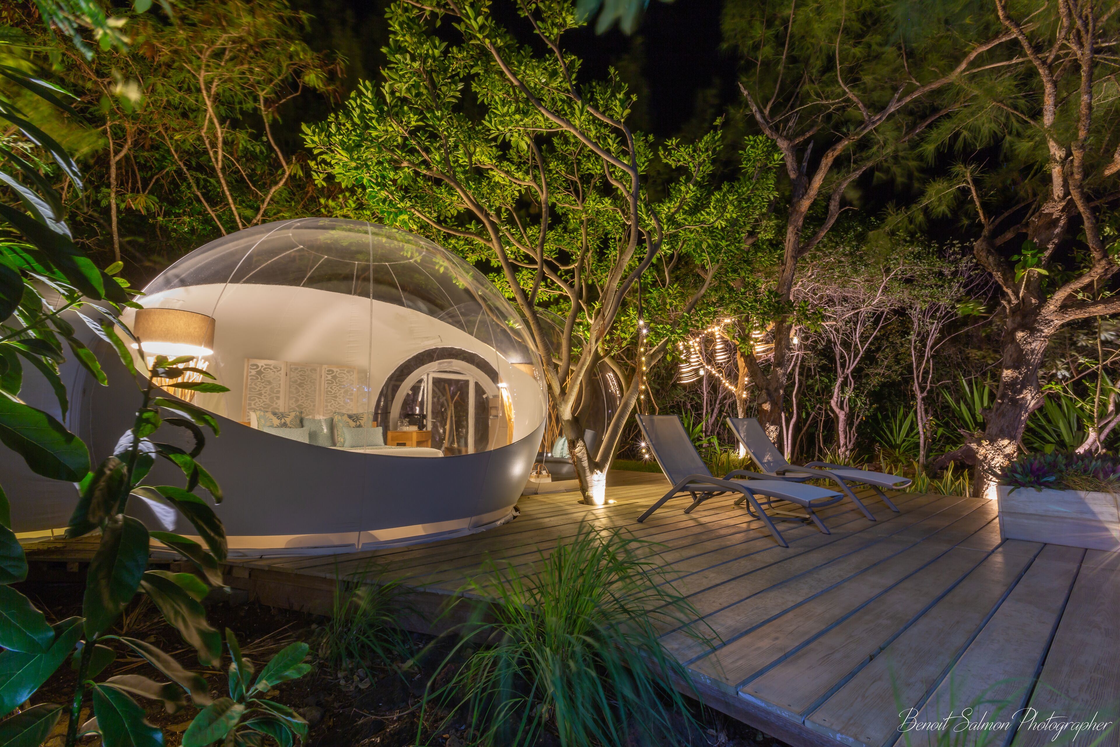 Bubble Lodge Ile aux Cerfs en Isla Mauricio