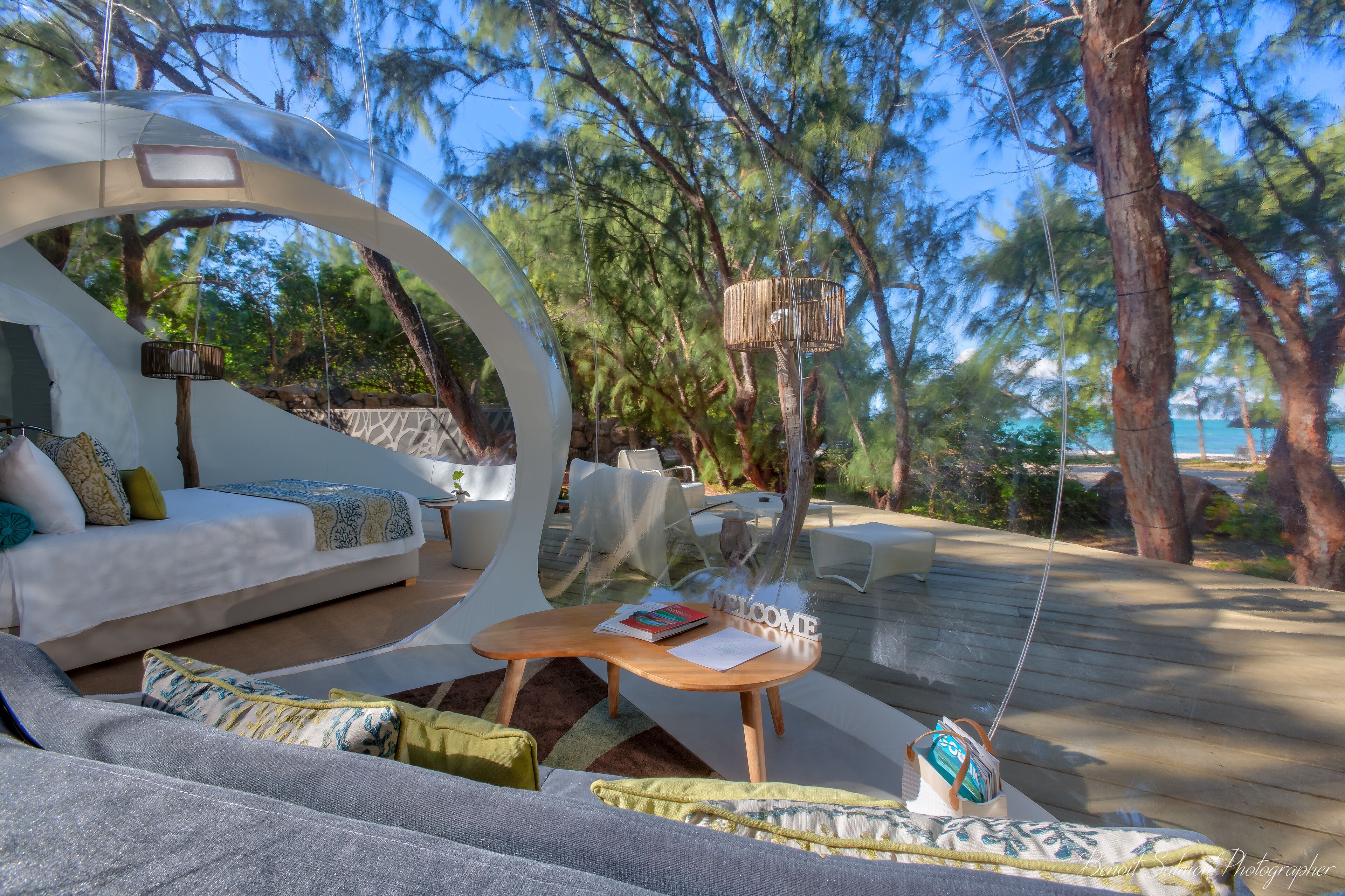 Bubble Lodge Ile aux Cerfs en Isla Mauricio