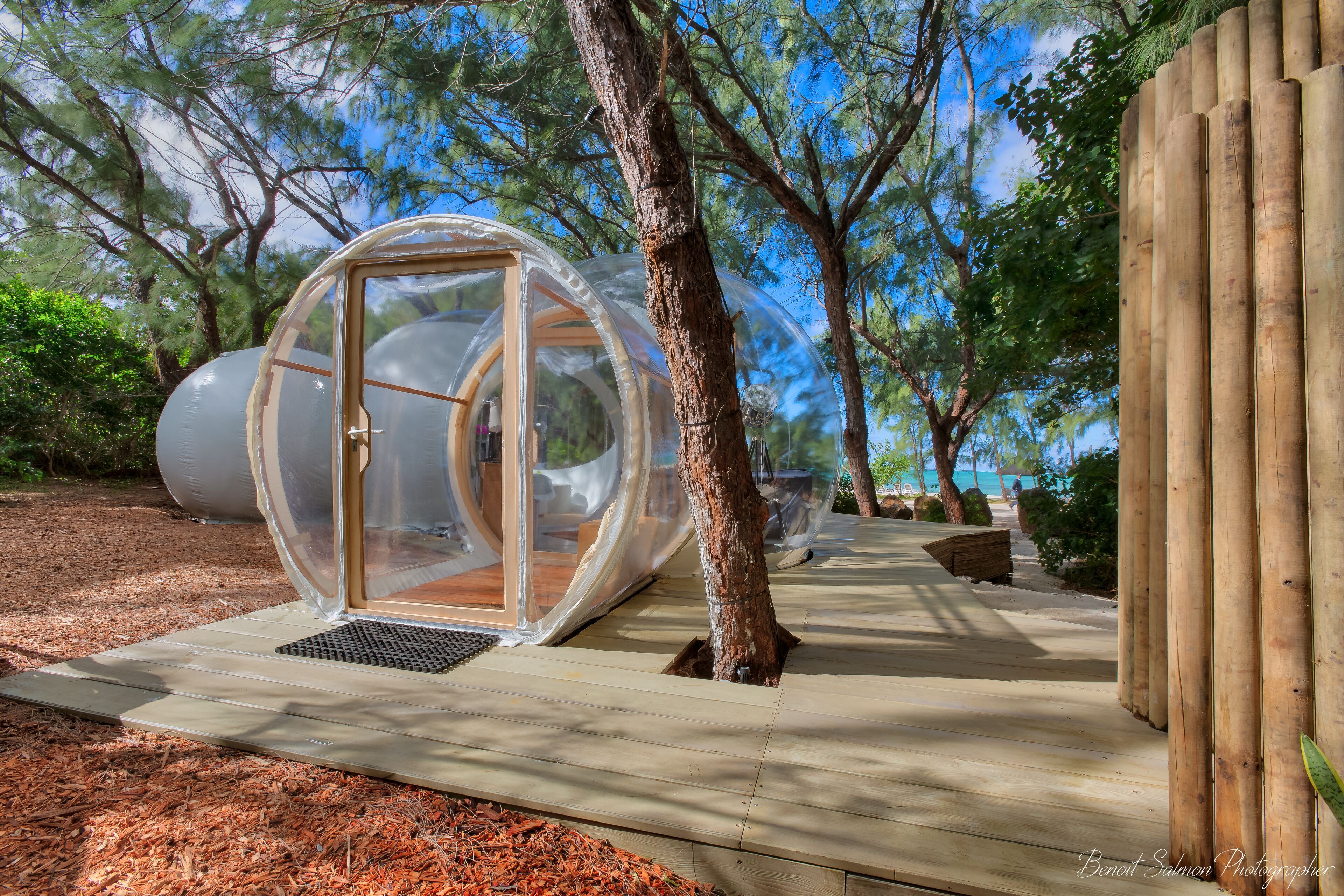 Bubble Lodge Ile aux Cerfs en Isla Mauricio