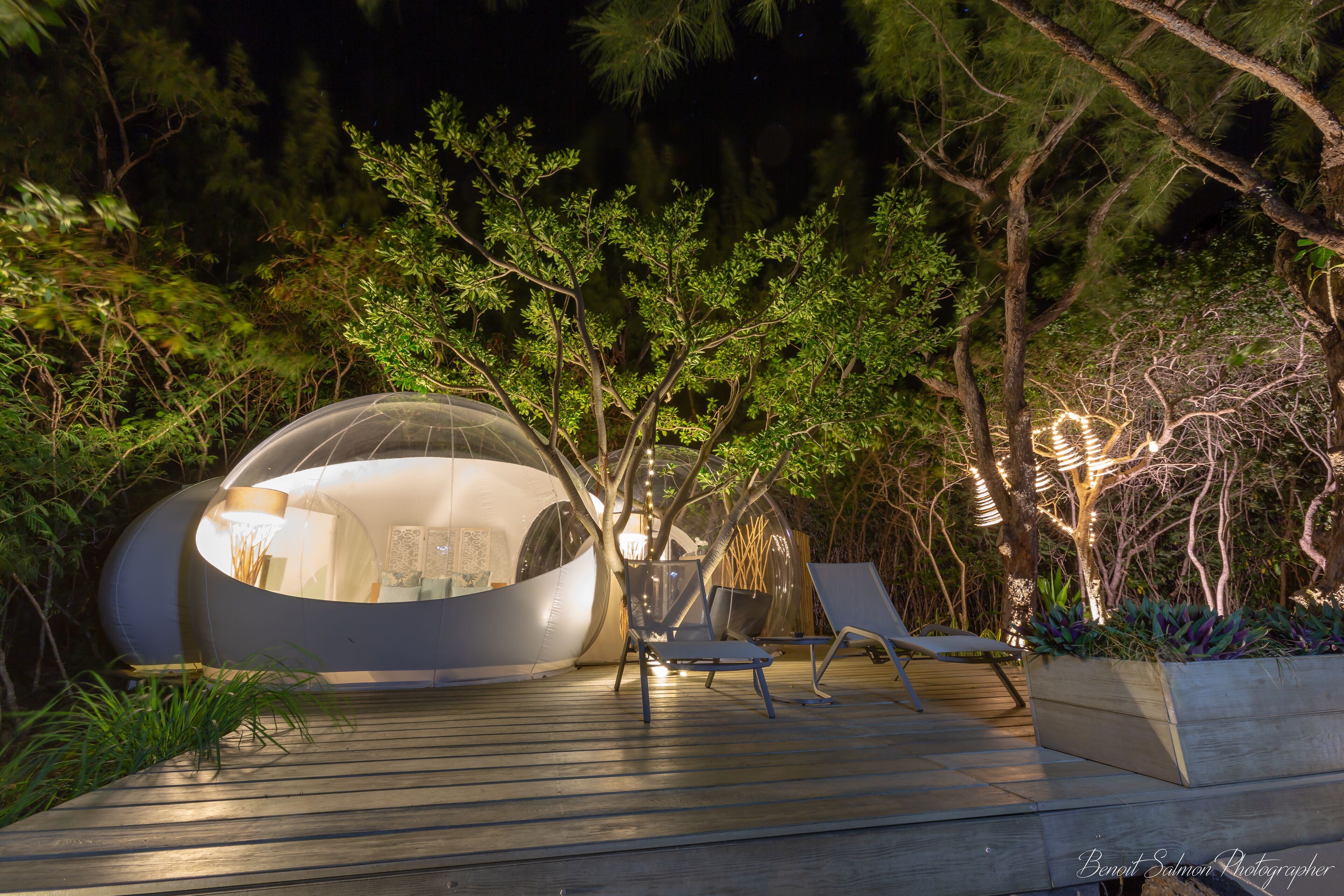 Bubble Lodge Ile aux Cerfs en Isla Mauricio