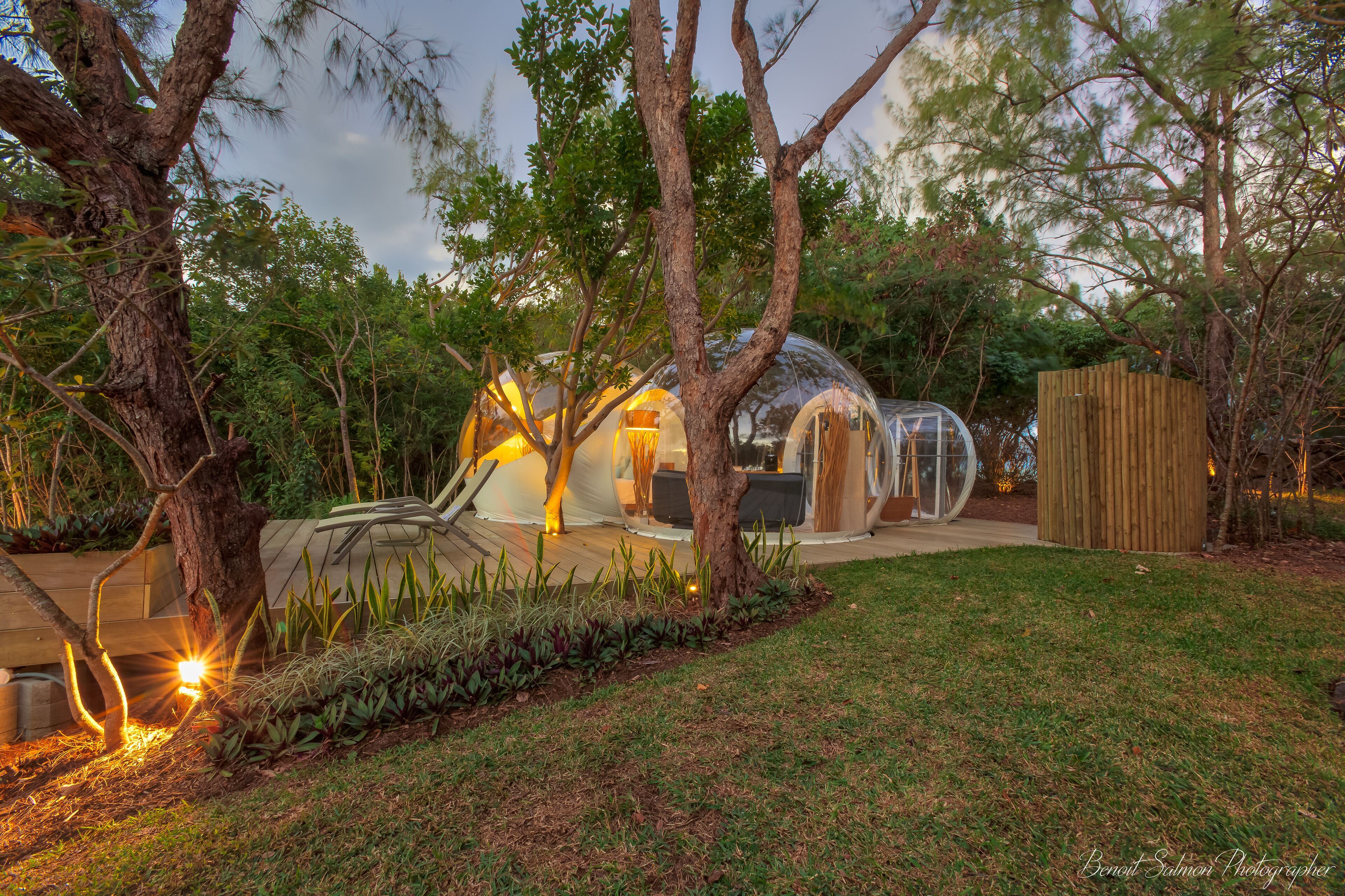 Bubble Lodge Ile aux Cerfs en Isla Mauricio