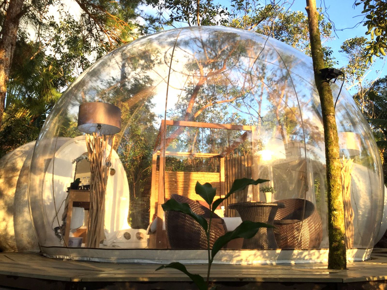 Bubble Lodge Ile aux Cerfs en Isla Mauricio