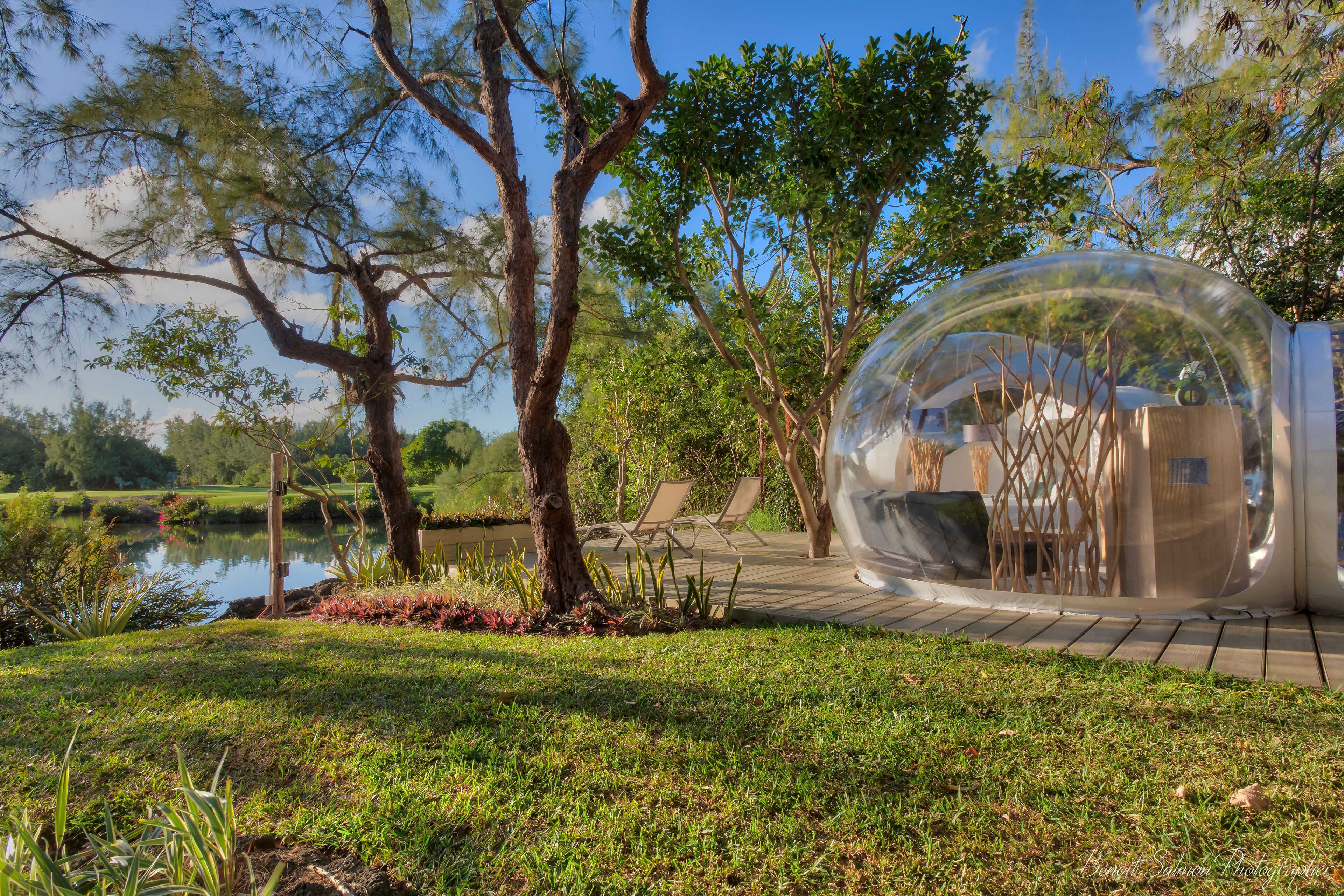 Bubble Lodge Ile aux Cerfs en Isla Mauricio