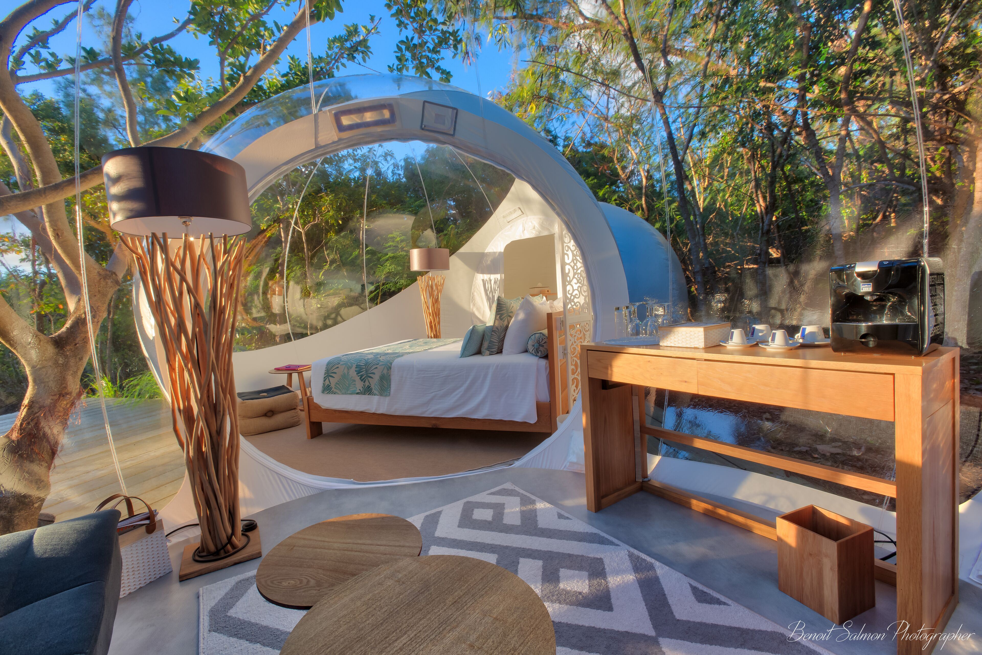 Bubble Lodge Ile aux Cerfs en Isla Mauricio