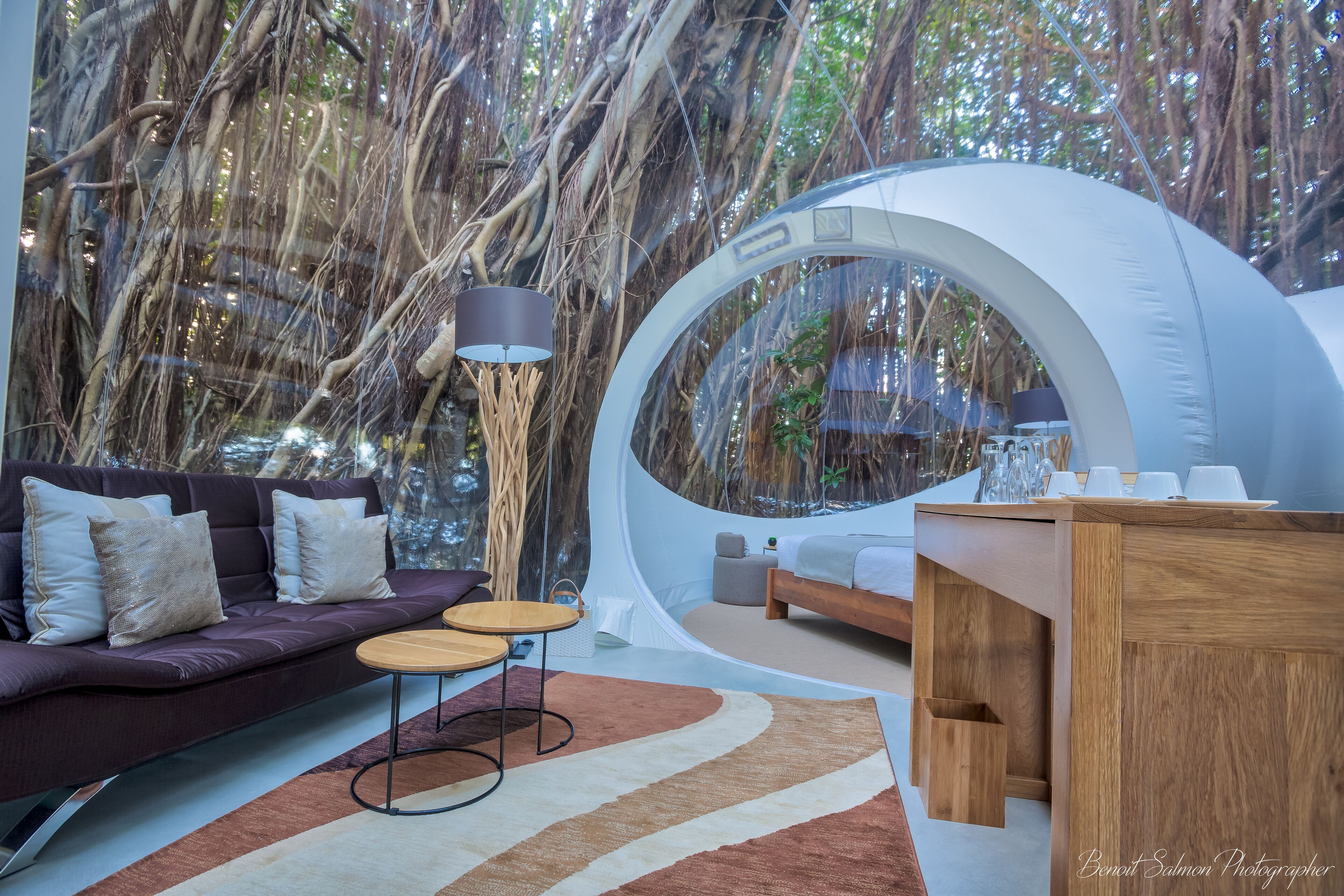 Bubble Lodge Ile aux Cerfs en Isla Mauricio