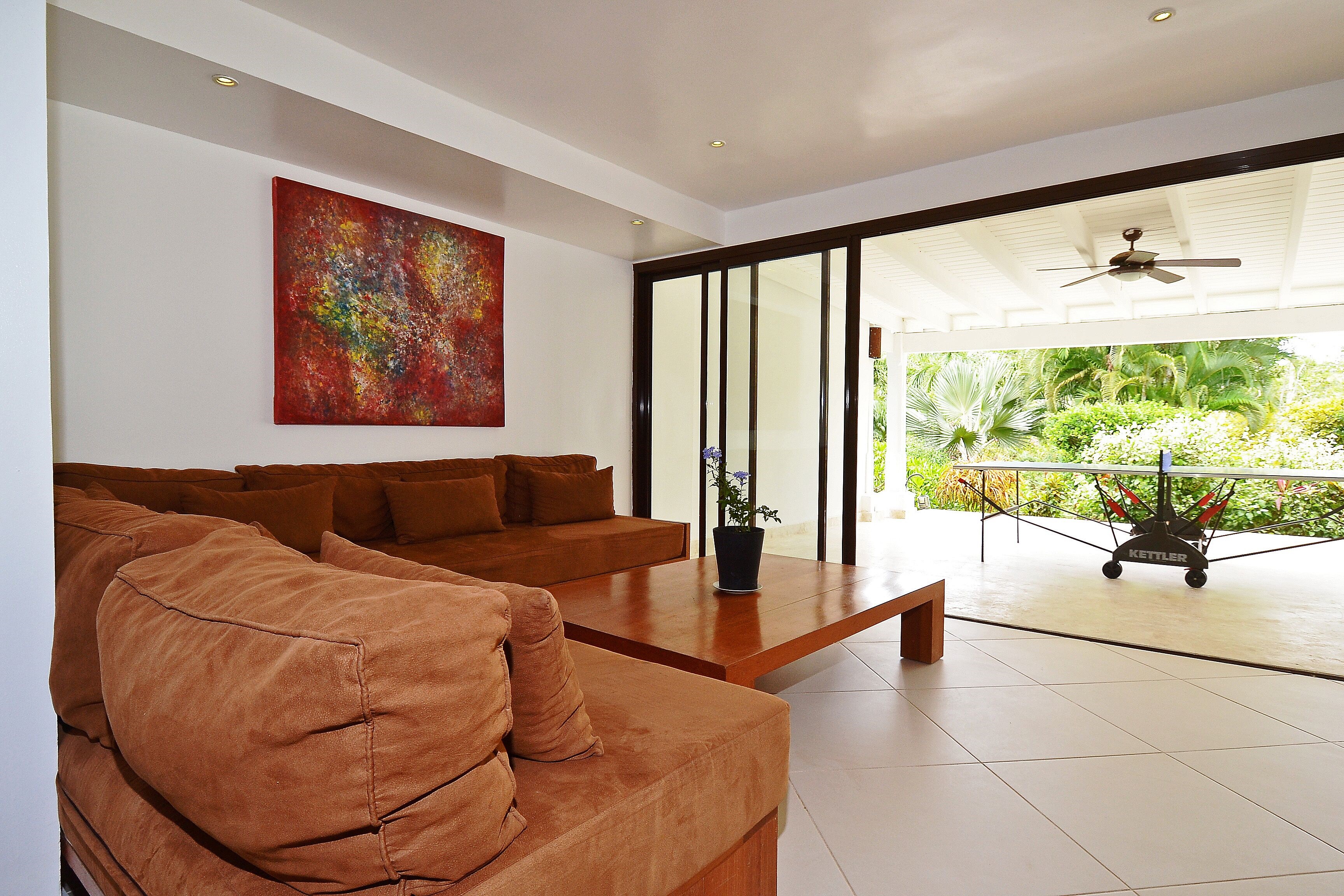 Las Terrenas Front Beach And Garden Villa en Las Terrenas