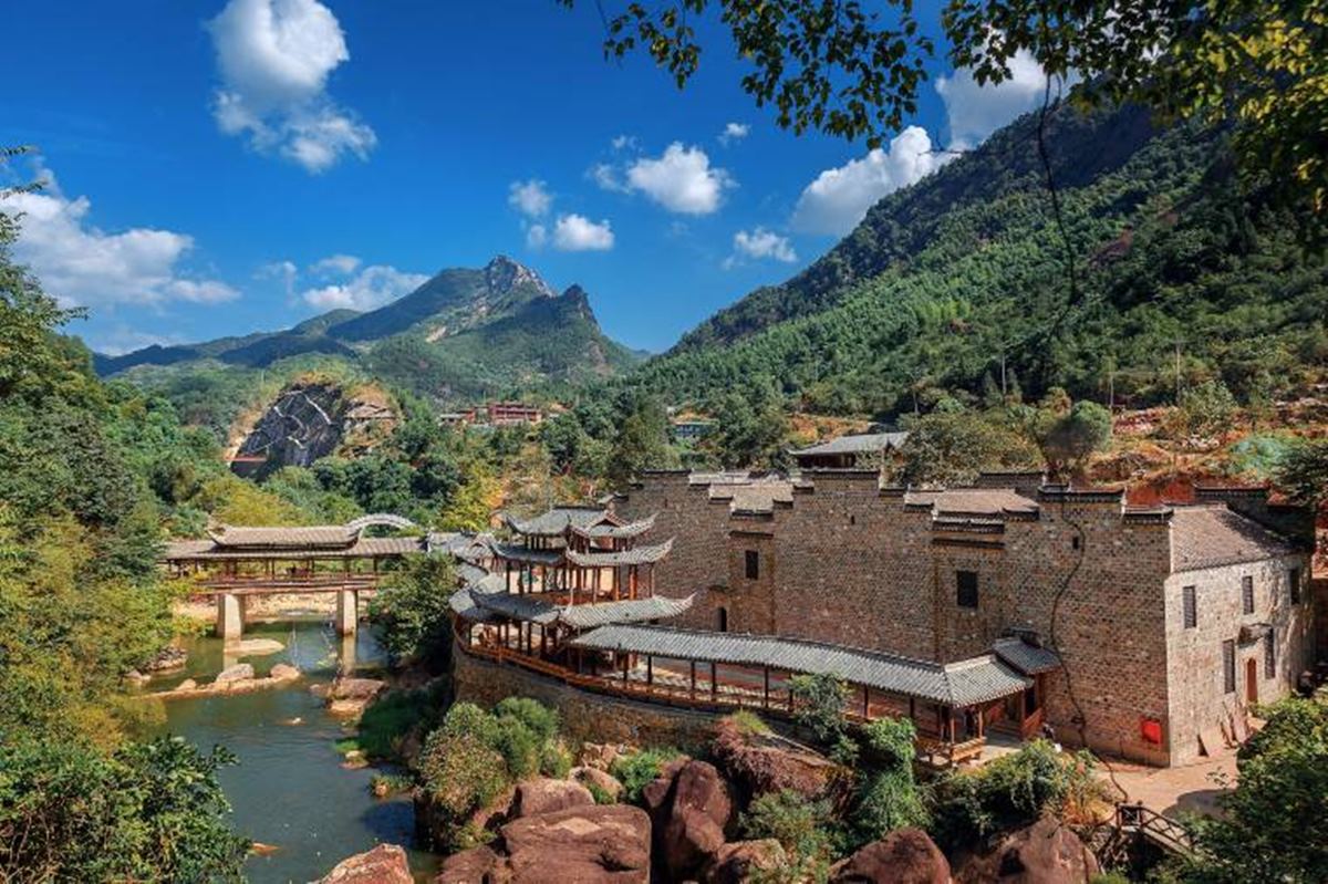 Wangxian valley resort en China