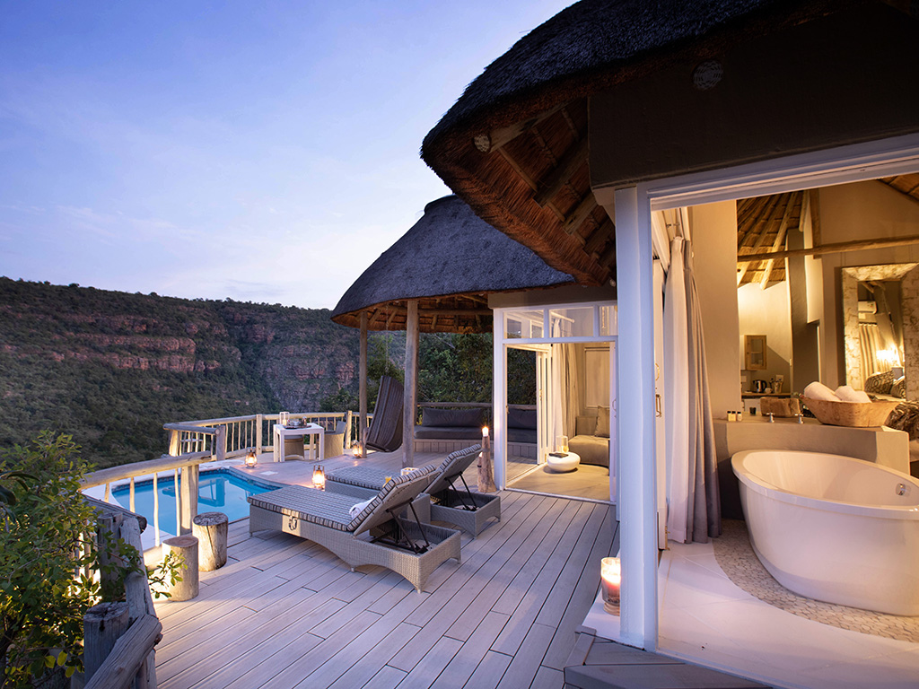 Clifftop Exclusive Safari Hideaway en su destino