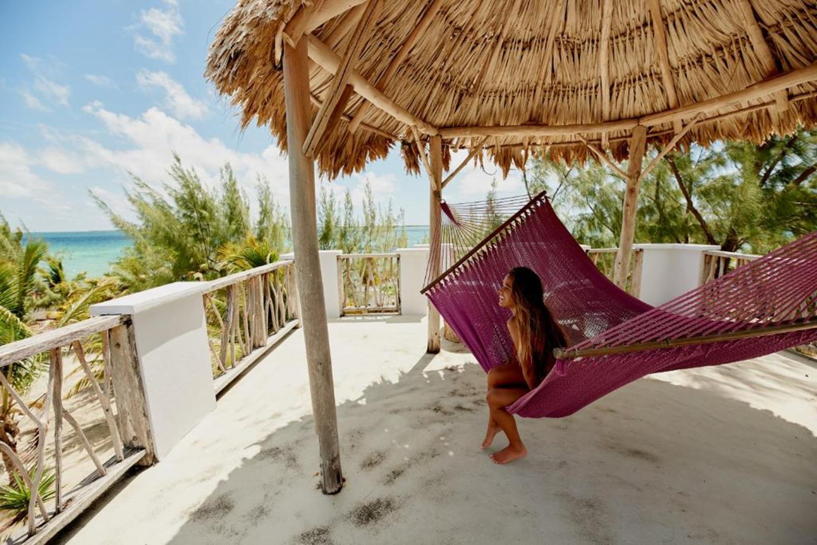Thatch Caye Resort en Belize