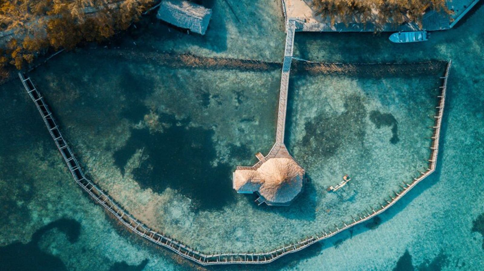 Thatch Caye Resort en Belize