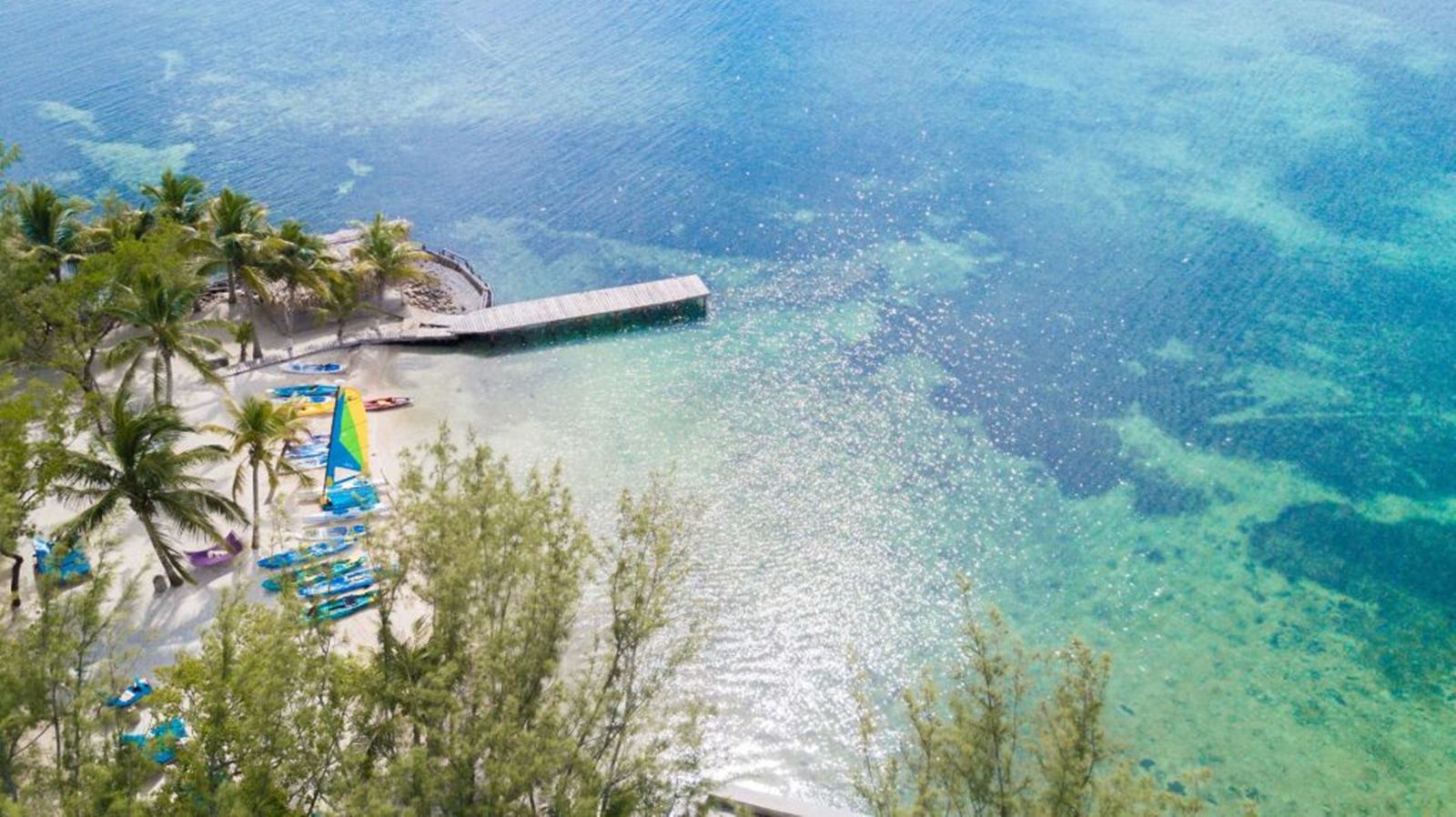 Thatch Caye Resort en Belize