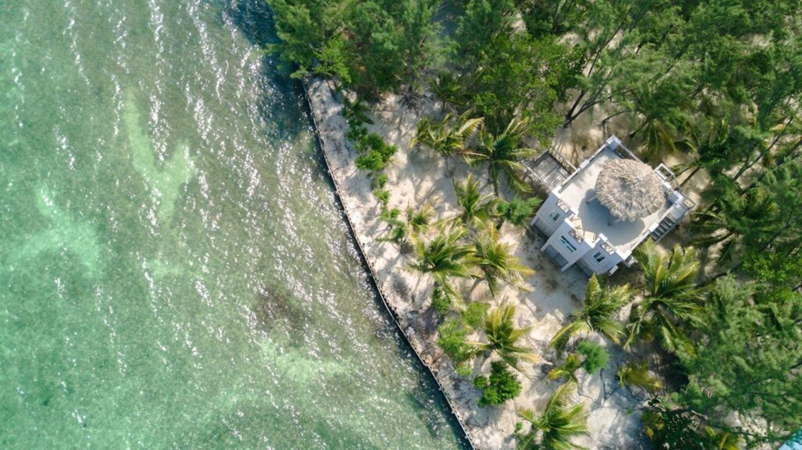 Thatch Caye Resort en Belize