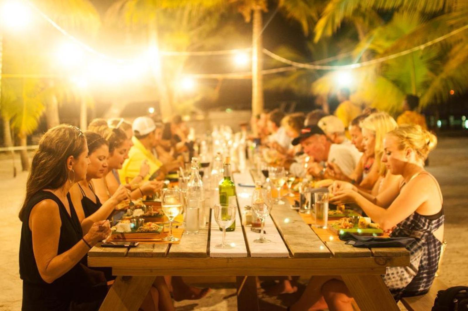 Thatch Caye Resort en Belize