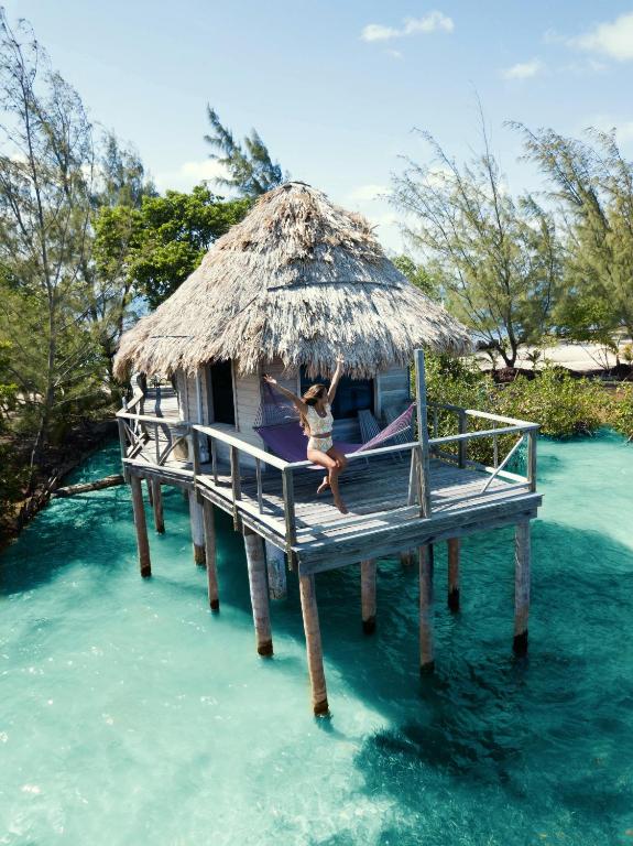 Thatch Caye Resort en Belize