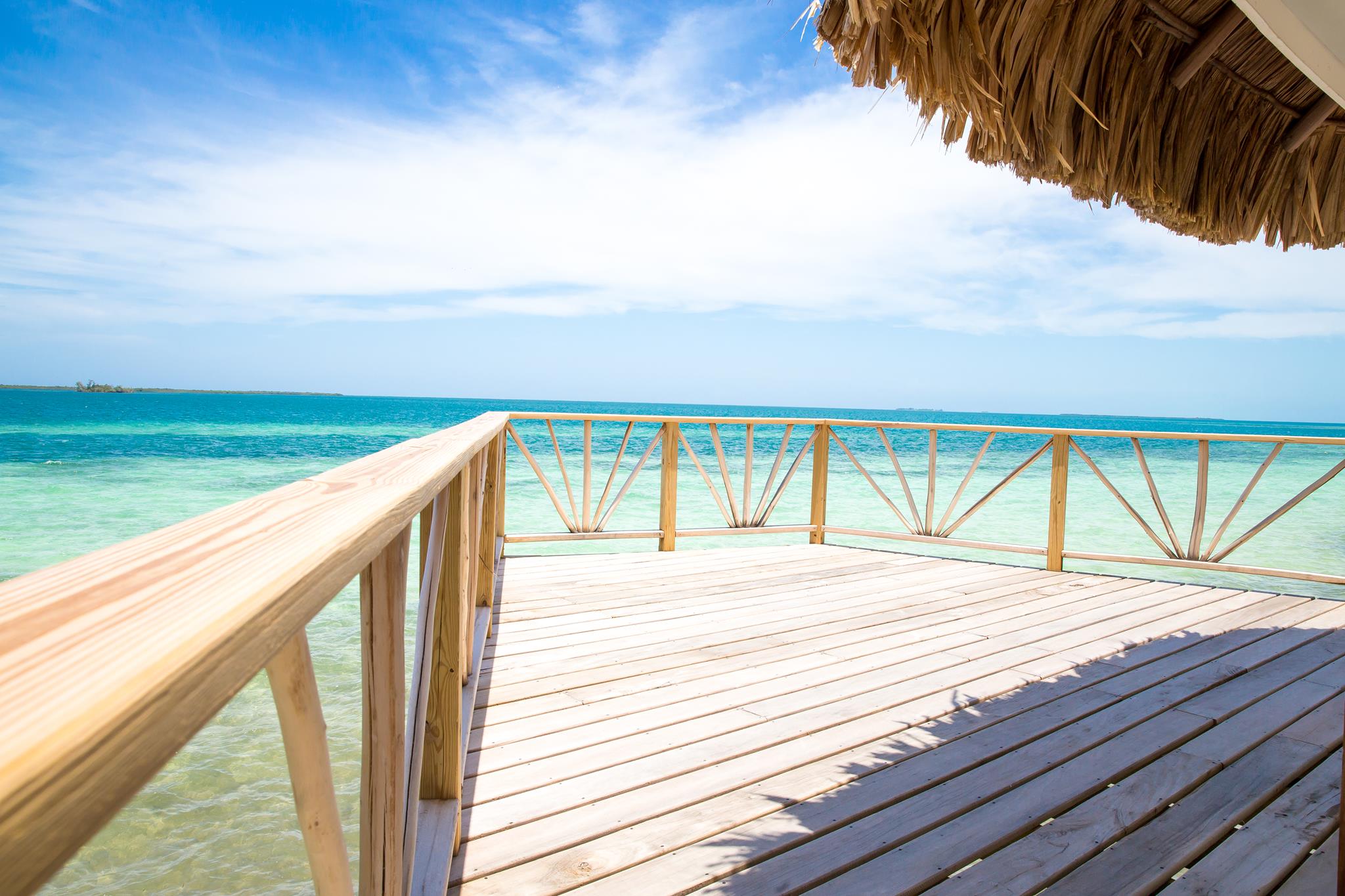 Thatch Caye Resort en Belize