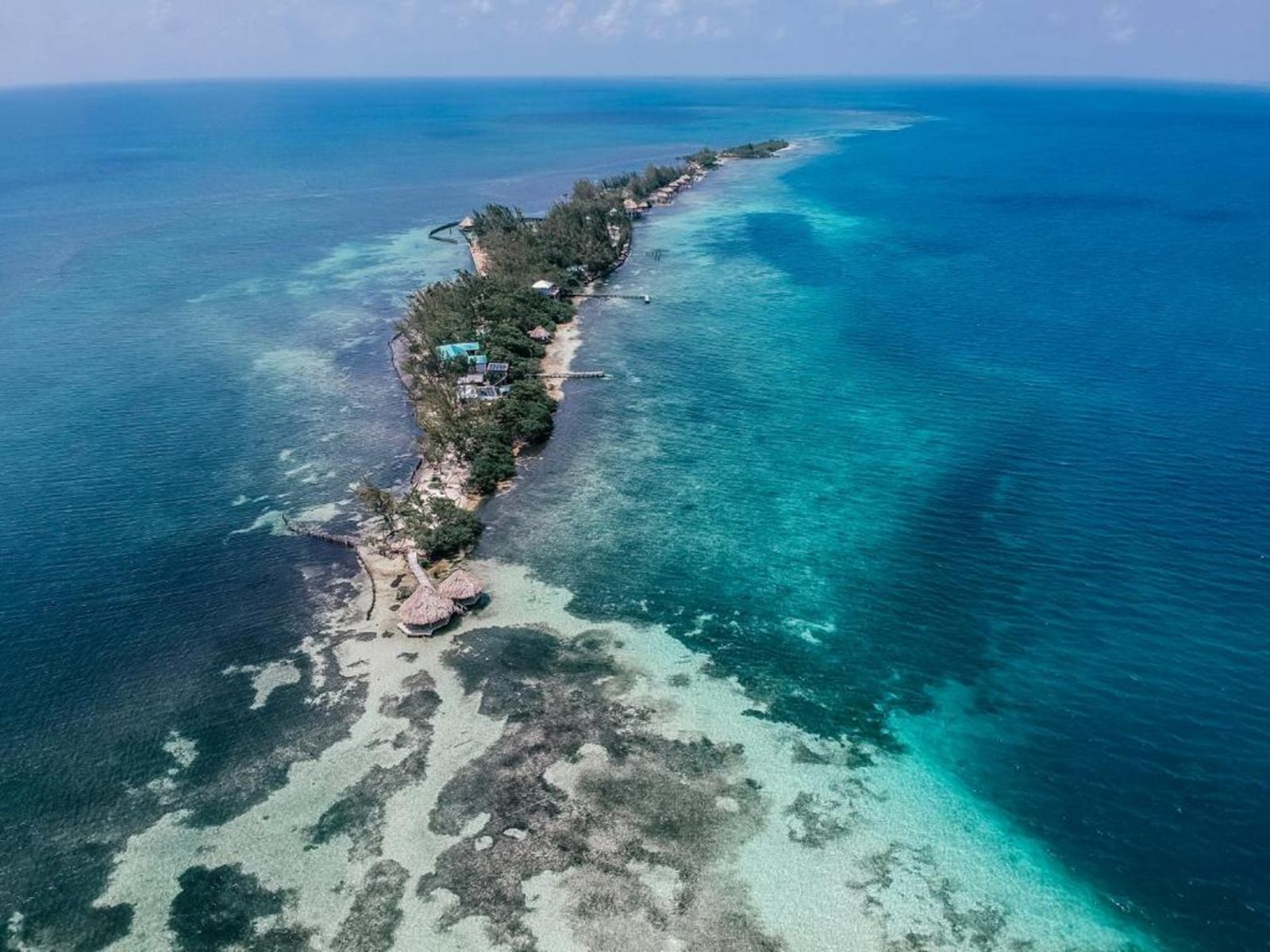Thatch Caye Resort en Belize