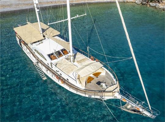 Goleta (30 metros) en Bodrum