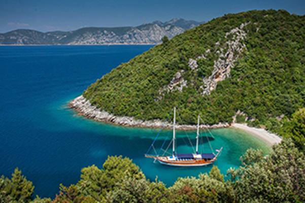Goleta (30 metros) en Bodrum
