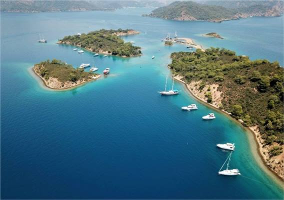 Goleta (30 metros) en Bodrum