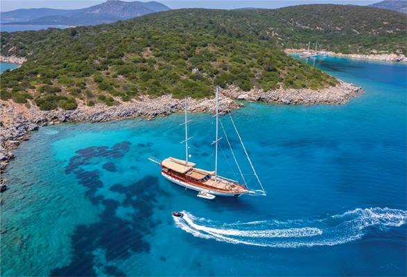 Goleta (32 metros) en Bodrum