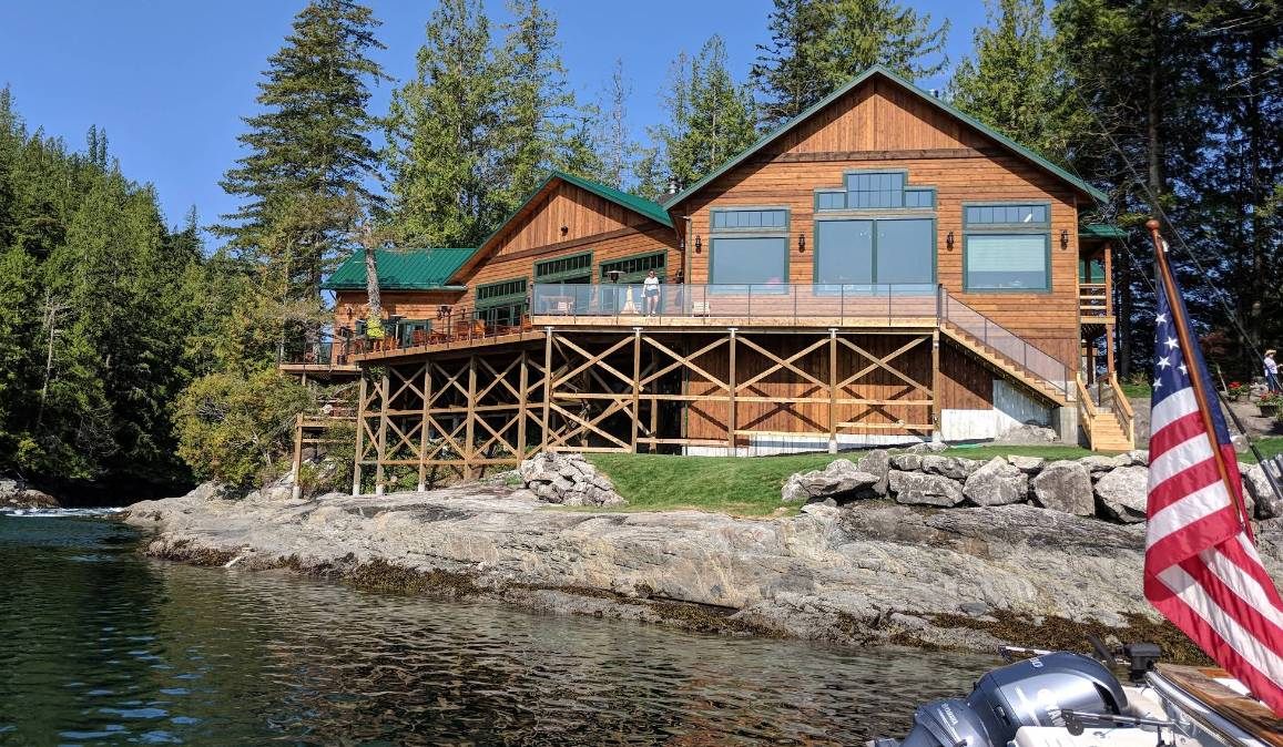 Dent Island Lodge en Canada
