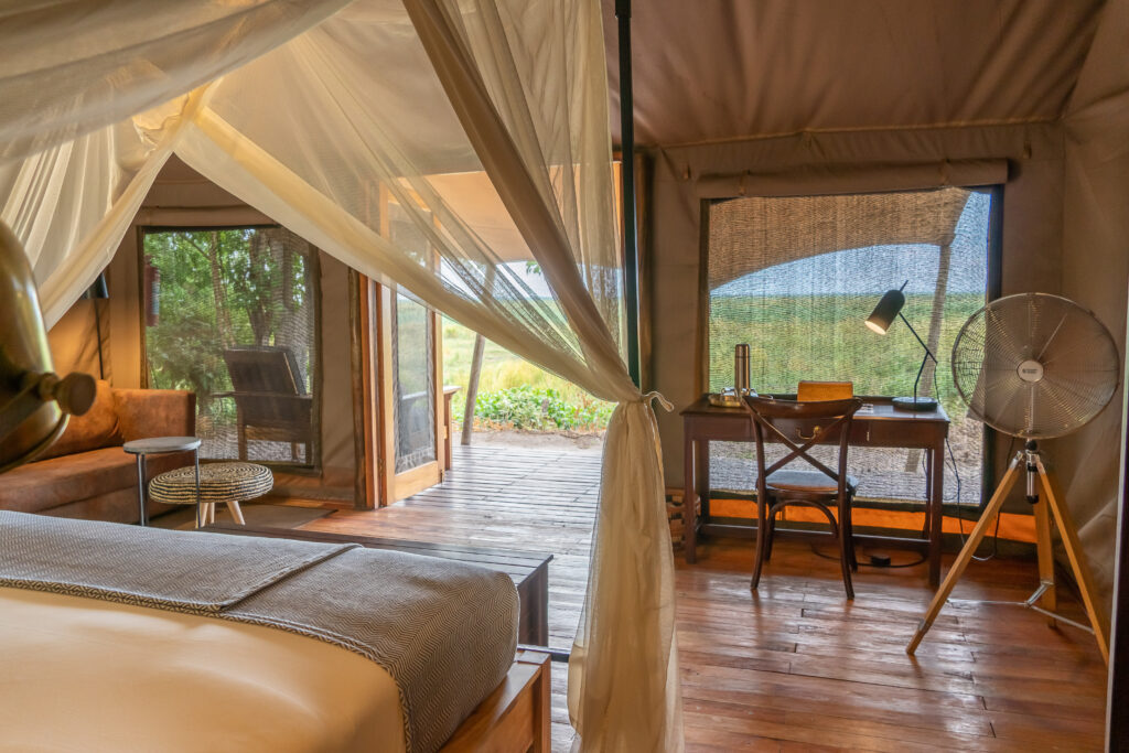 Linyanti Bush Camp & Ebony en Chobe