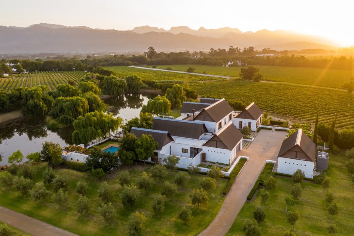 Vrede en Lust Wine Estate en su destino
