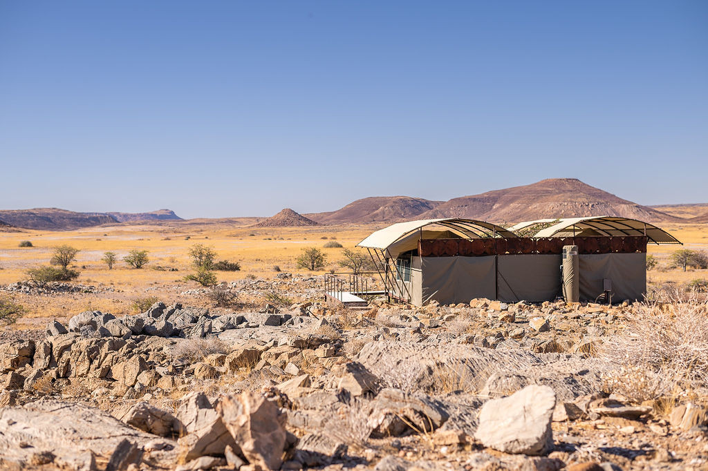 Camp Doros en Damaraland