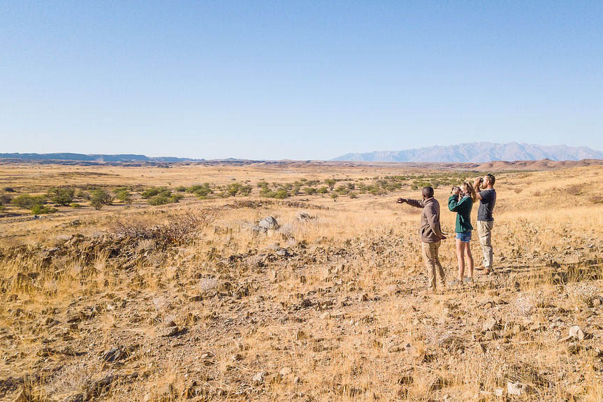 Camp Doros en Damaraland