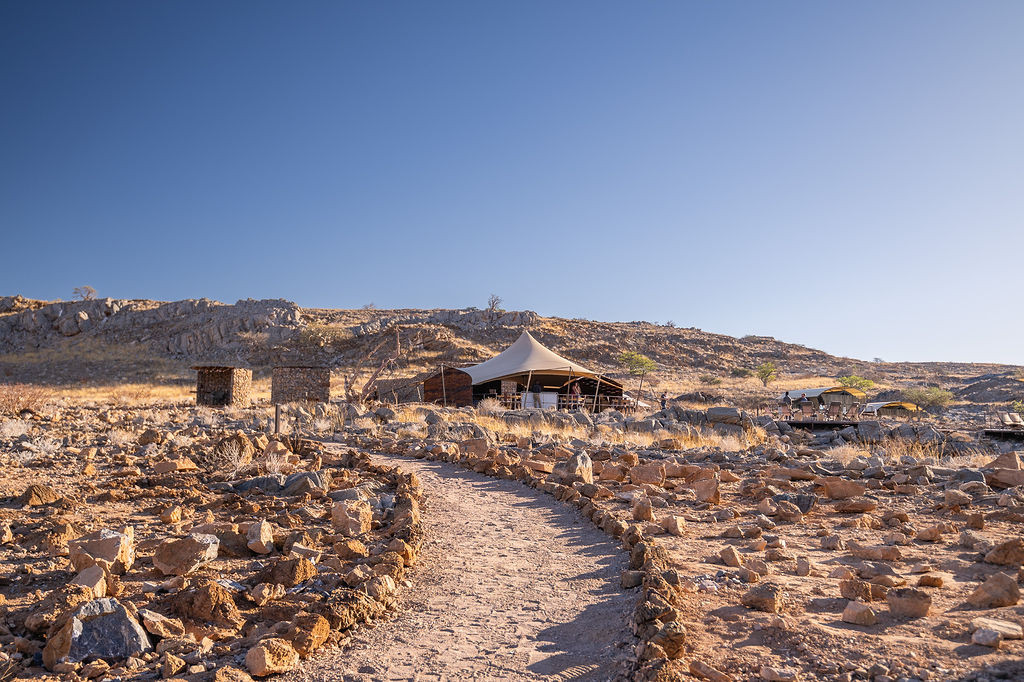 Camp Doros en Damaraland
