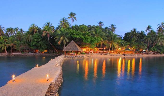 Toberua Island Resort en Fiji