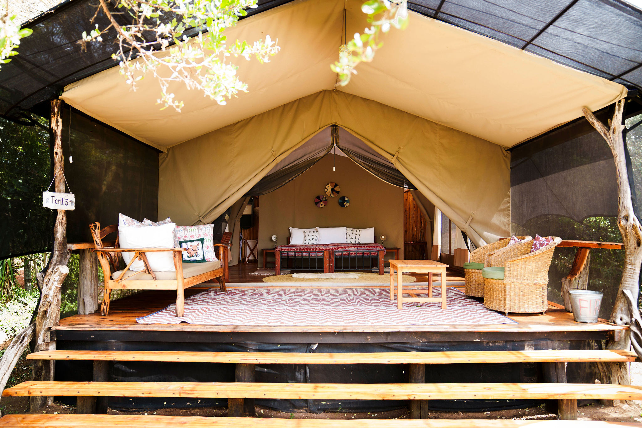 Ekorian's Mugie Camp en Laikipia 