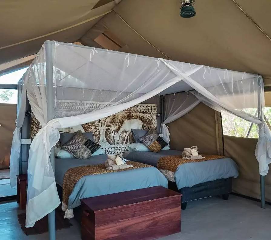 Hideaways Mhara River Camp en Mana Pools