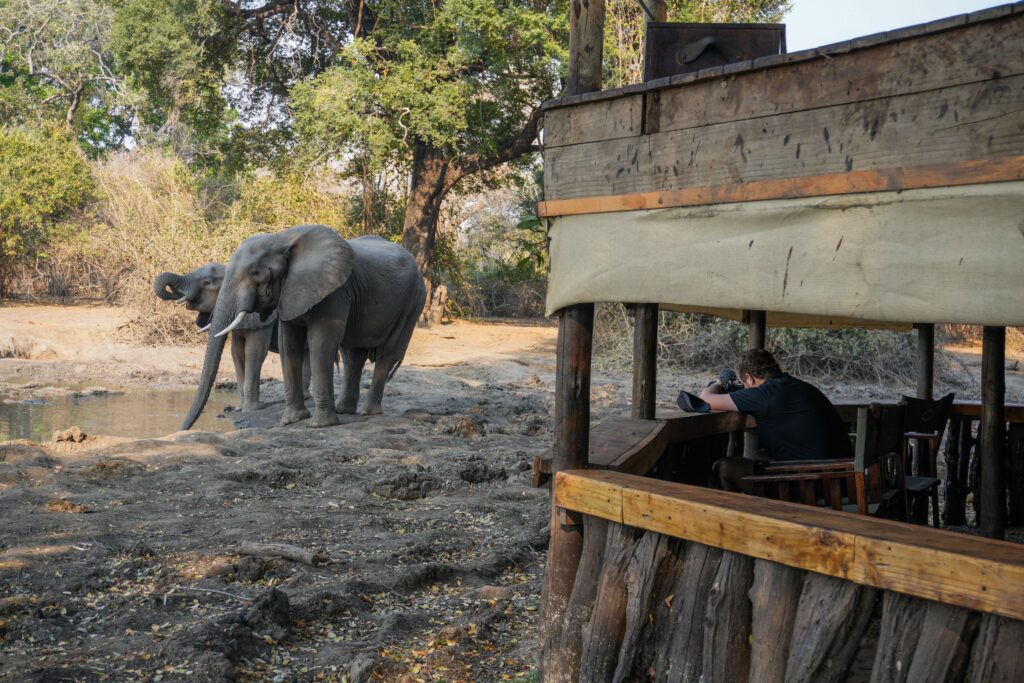 Kanga Expeditions en Mana Pools