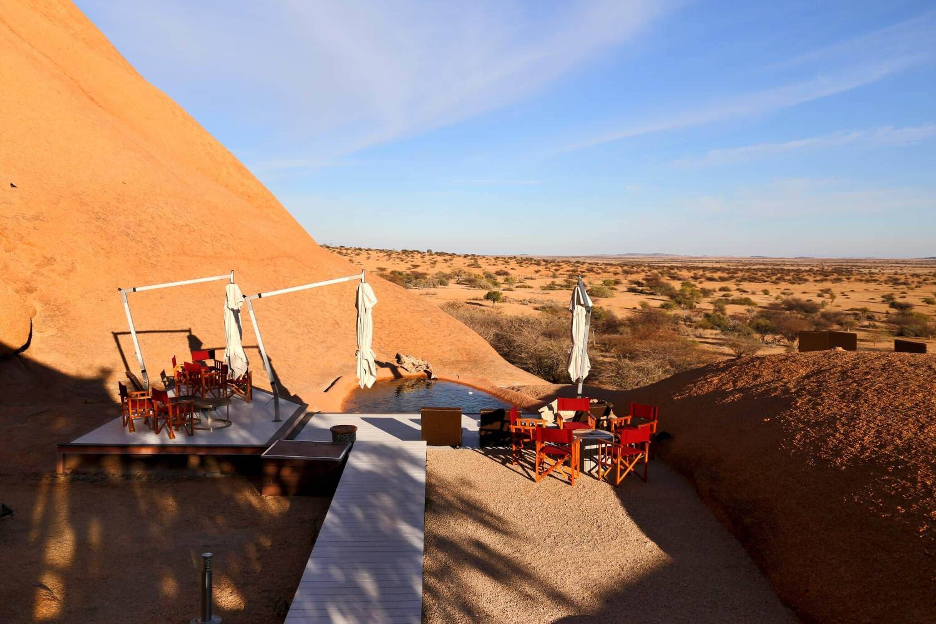 Spitzkoppen Lodge en Desierto del Namib