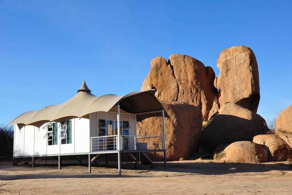 Spitzkoppen Lodge en Desierto del Namib