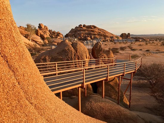 Spitzkoppen Lodge en Desierto del Namib