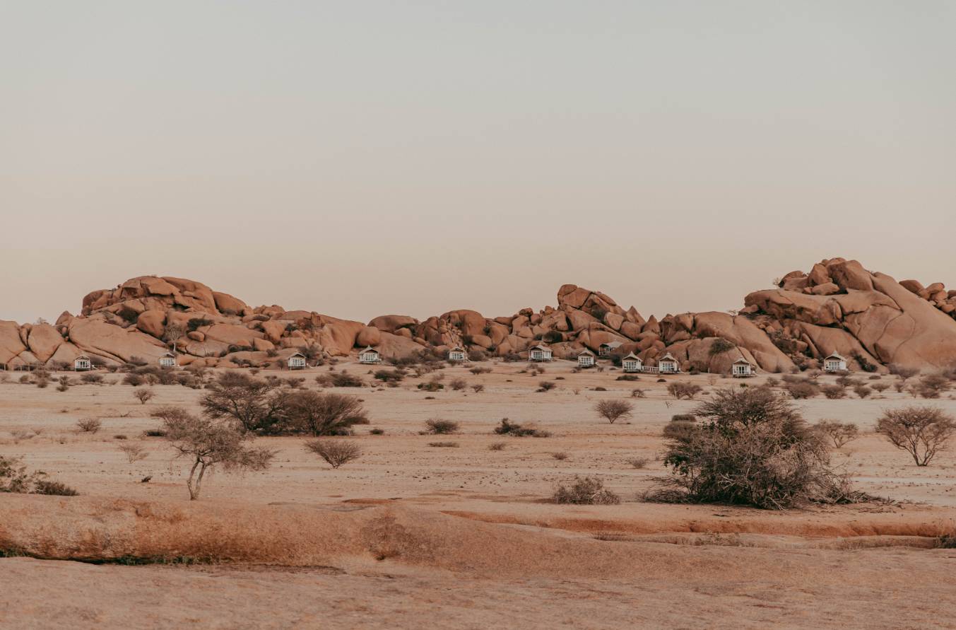 Spitzkoppen Lodge en Desierto del Namib