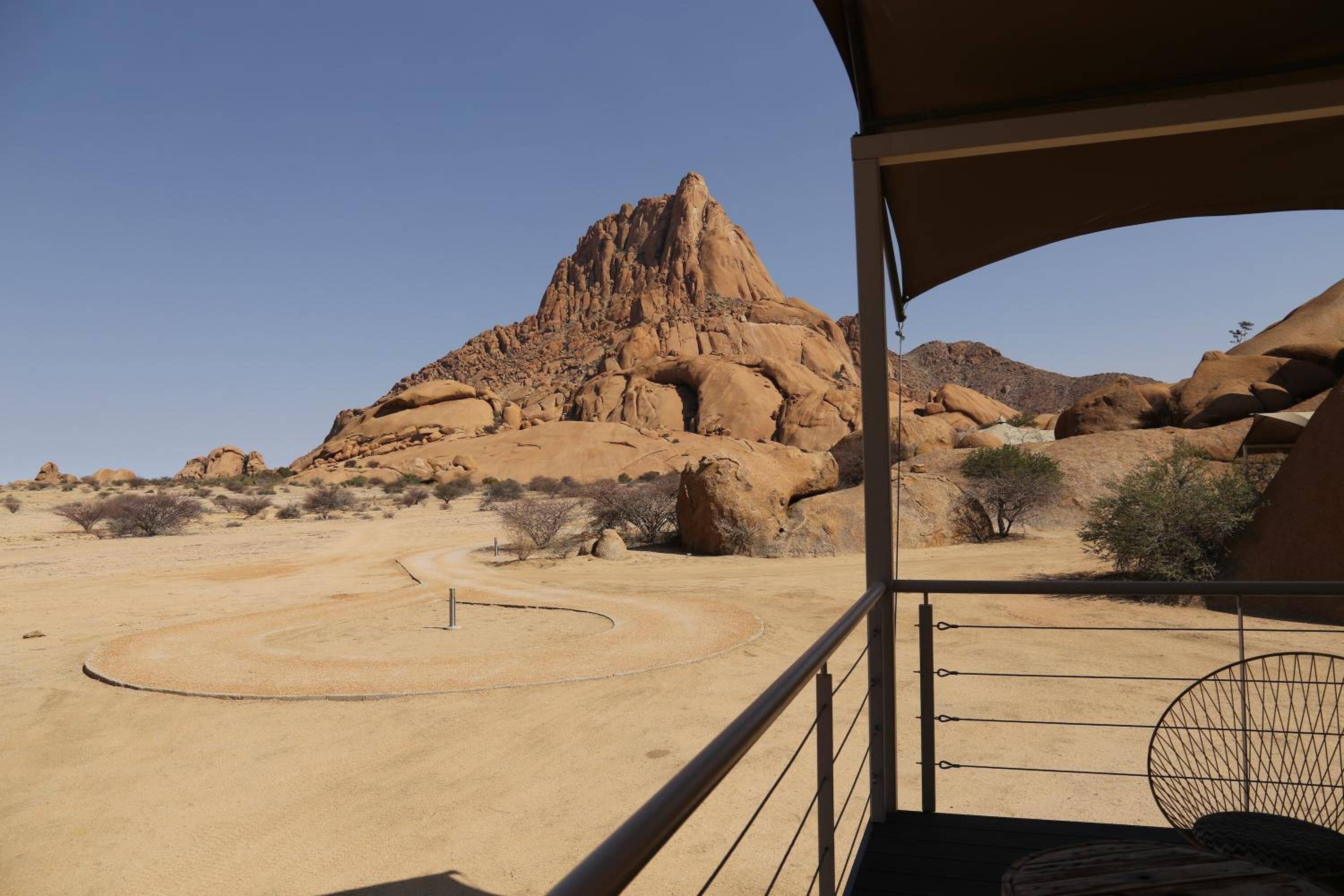 Spitzkoppen Lodge en Desierto del Namib