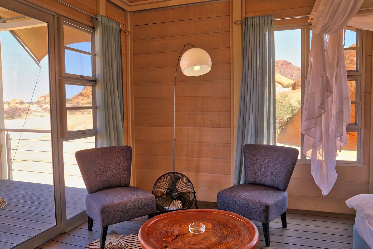 Spitzkoppen Lodge en Desierto del Namib