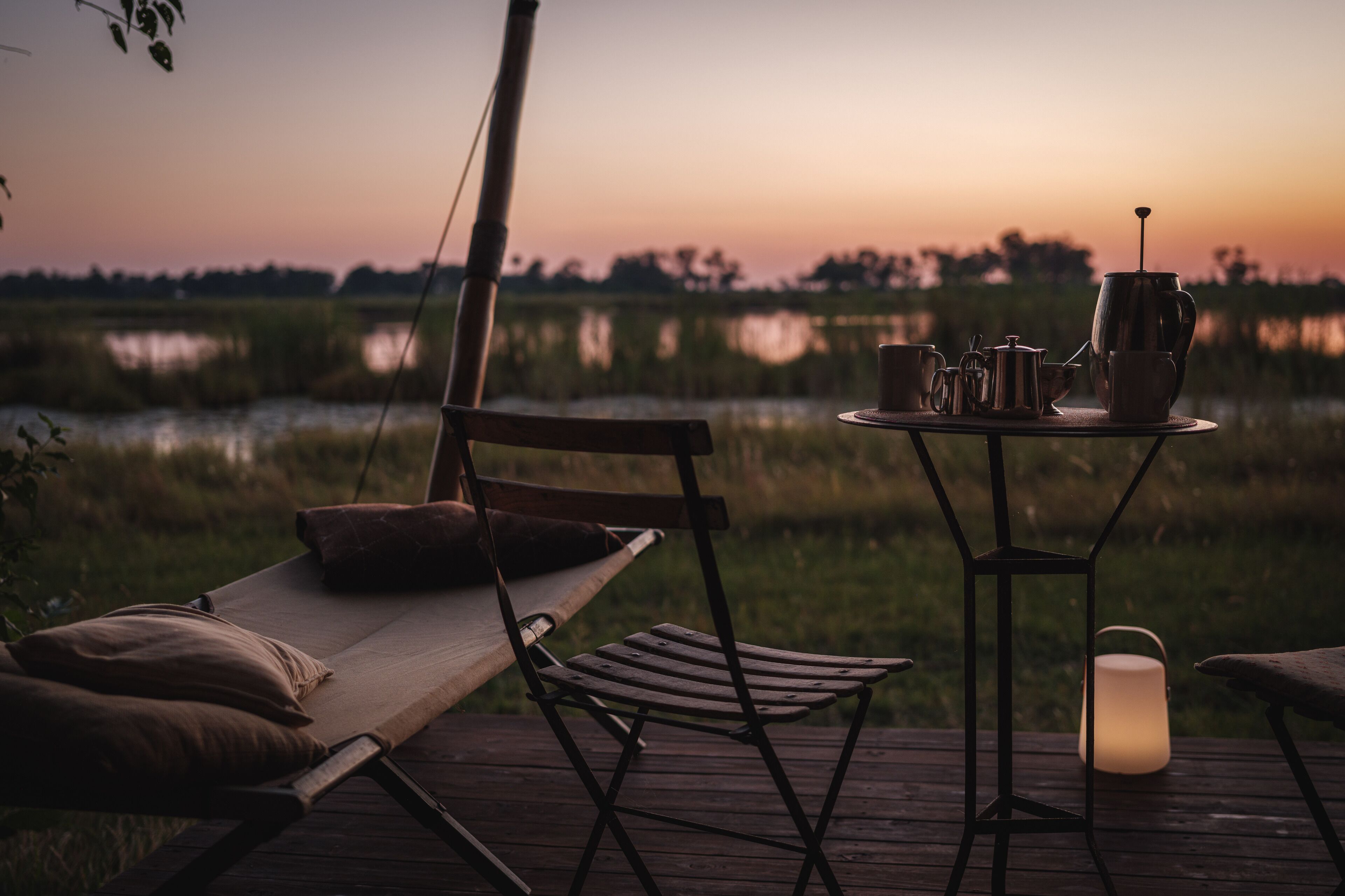 Cha Cha Metsi en Delta Okavango