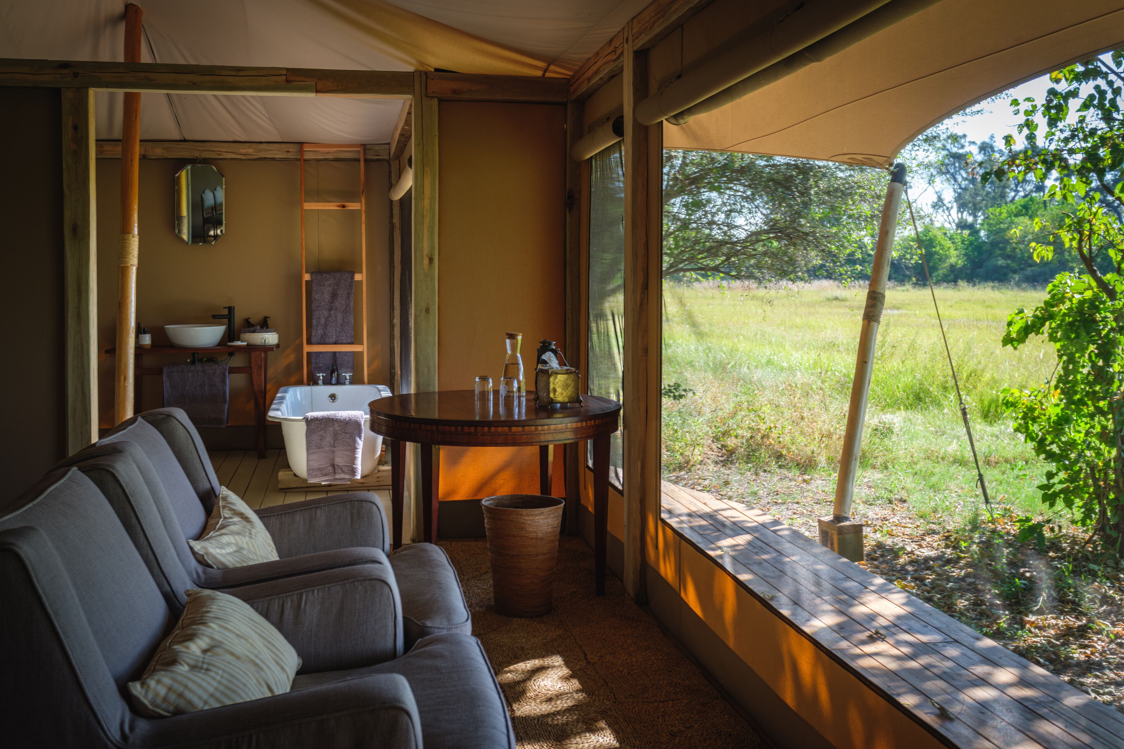 Cha Cha Metsi en Delta Okavango