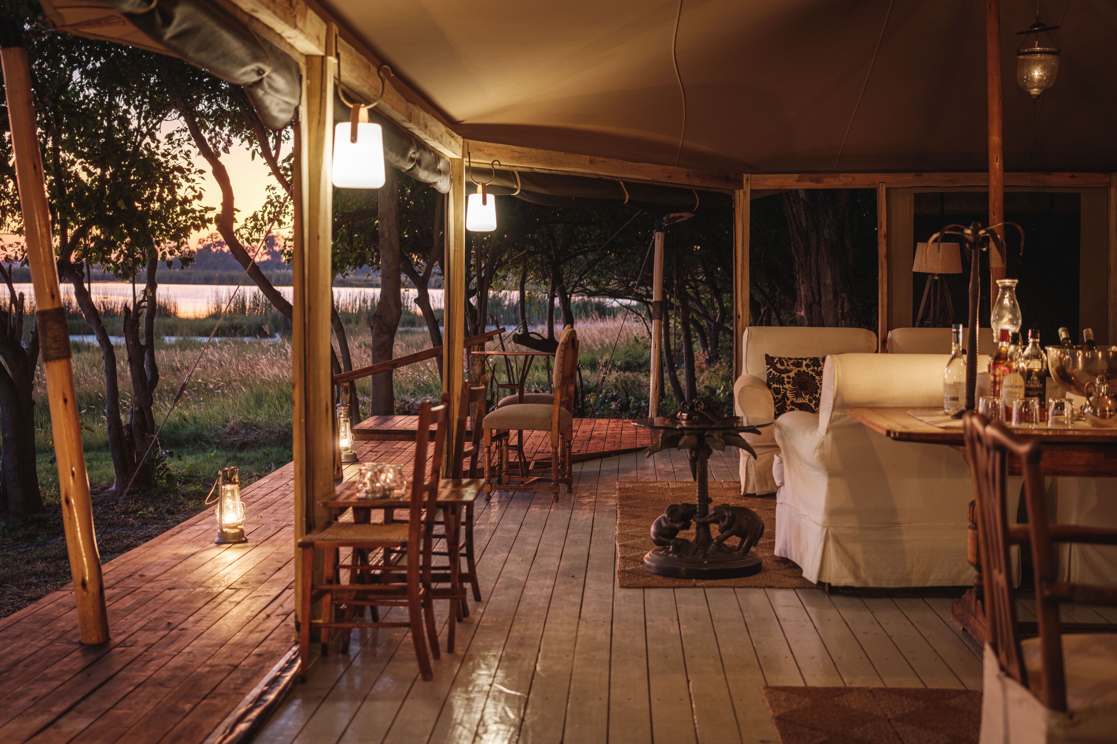 Cha Cha Metsi en Delta Okavango