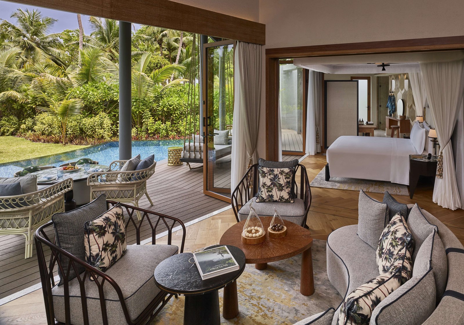 Waldorf Astoria Seychelles  en platte island