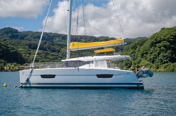 Private Charter Lucia 40 en Polinesia Francesa