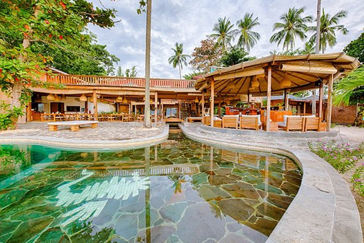 Siladen Resort Spa en pulau siladen